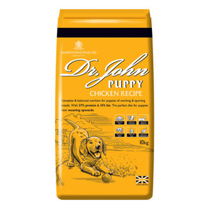 Dr. John Puppy 10kg - kompletné krmivo pre šteňatá, gravidné suky a psy malých plemien